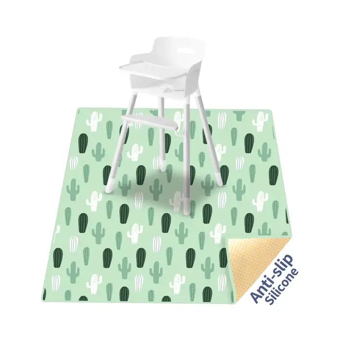 HappyFlute – tapis Splat pour sous chaise haute/Arts/artisanat, lavable, imperméable, antidérapant,