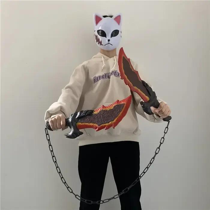 God Of War 1:1 Vocation défenseur bouclier AX Cosplay tonnerre Chaos lame gardien armes jouant jeu s