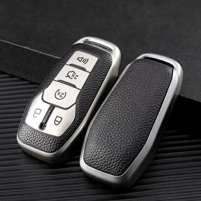 Étui en TPU pour clé télécommande, coque de porte-clés pour Ford Fusion Mondeo Mustang F 150 Explore