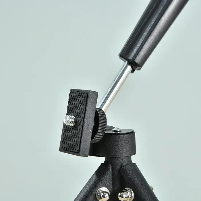 Trépied métal interface standard 1/4” rotation 180° pour télescope vision nocturne imagerie thermique