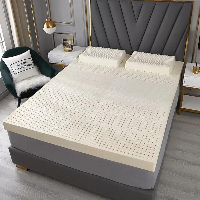 Matelas en latex 100% naturel GraspDream avec housse pour une nuit paisible pour toutes les saisons à offrir pour maison ou dortoir
