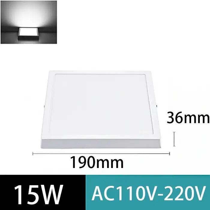 Plafonnier Led 110-265V panneau Ultra mince lumière Led pour salon chambre éclairage intérieur 20W 30W plafonniers ronds