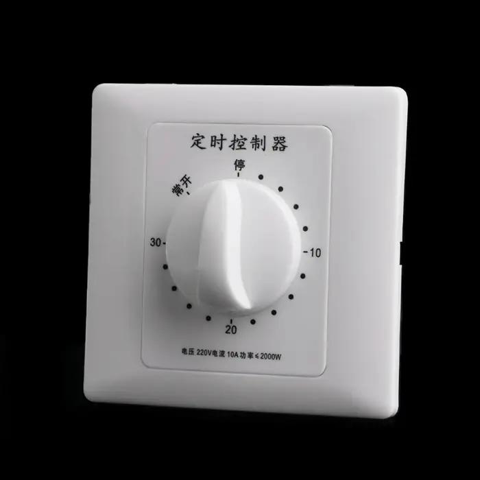 Interrupteur de commande de pompe à minuterie AC 220V, interrupteur de commande mécanique de compte