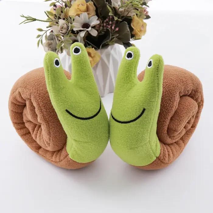 Jouets pour chiens et chats en forme d'escargot