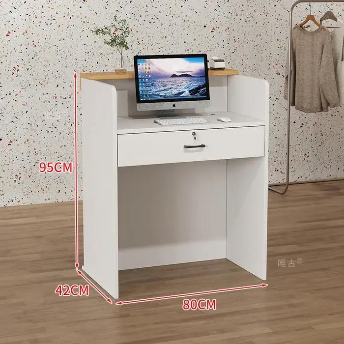 Bureau de réception de poils de Salon pour Salon moderne comptoir de Bar professionnel beauté luxe Simple Resep Sakit Masası meubles commerciaux