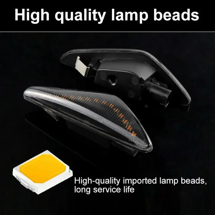 Enquêter de Signalisation Latéral à LED pour BMW X5, E70, X6, E71, E72, Bery, F25, 1 Ensemble