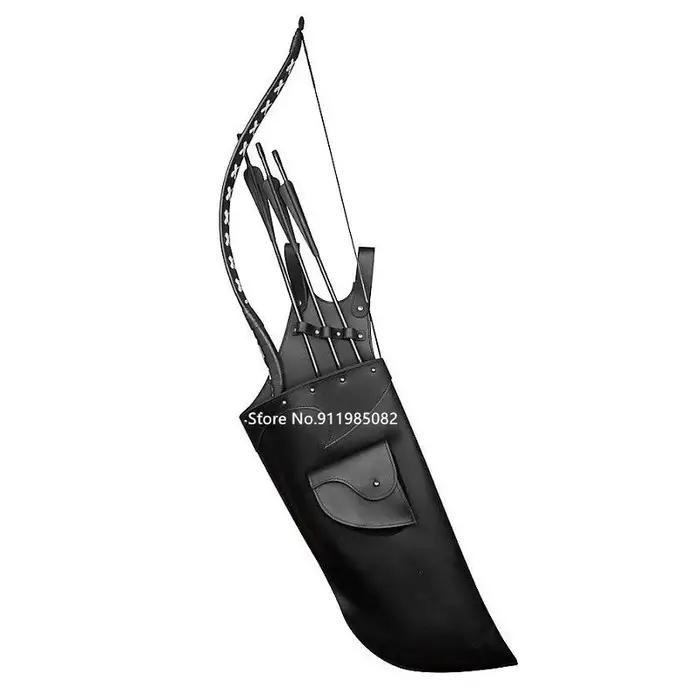 Support de flèche en cuir Viking médiéval, carquois, chevalier celtique, Costume de chasseur, Nomad, étui d'accessoires de chasse au tir à l'arc