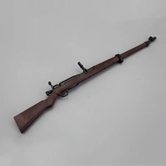 Kit de modèle de fusil à assembler à l'échelle 1/6, accessoires pour soldats