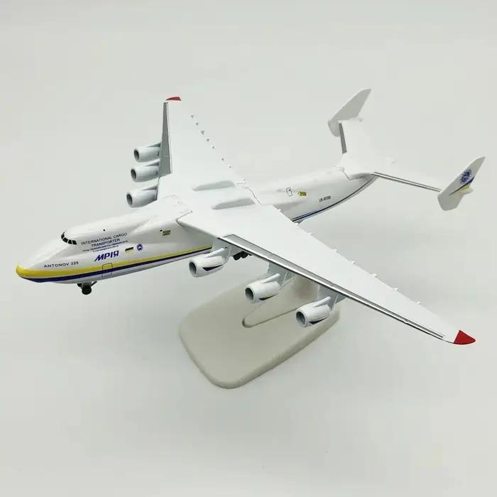 Modèle d'avion Antonov An-225 "Mriya", échelle 1/400, 20CM an225, en alliage moulé sous pression, po