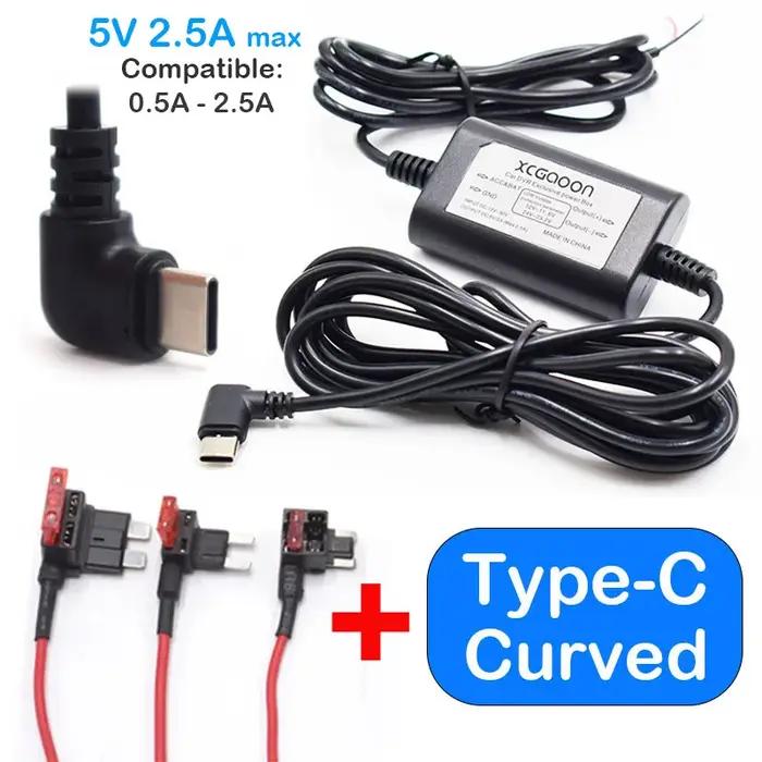 Adaptateur de chargeur de caméra de tableau de bord de voiture