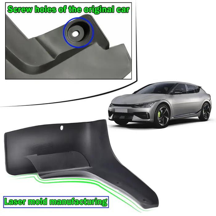 Pour Kia EV6 GT-Line GT Line CV EV 021 2022 2023 garde-boue garde-boue avant arrière moulé garde-bou
