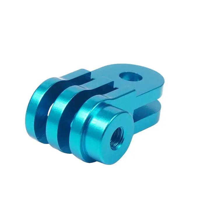 Bras Pivotant Réglable à 3 Voies en Alliage, Accessoire d'Action, Long et Court, Sœur CNC Droit, pour Gopro, DJI