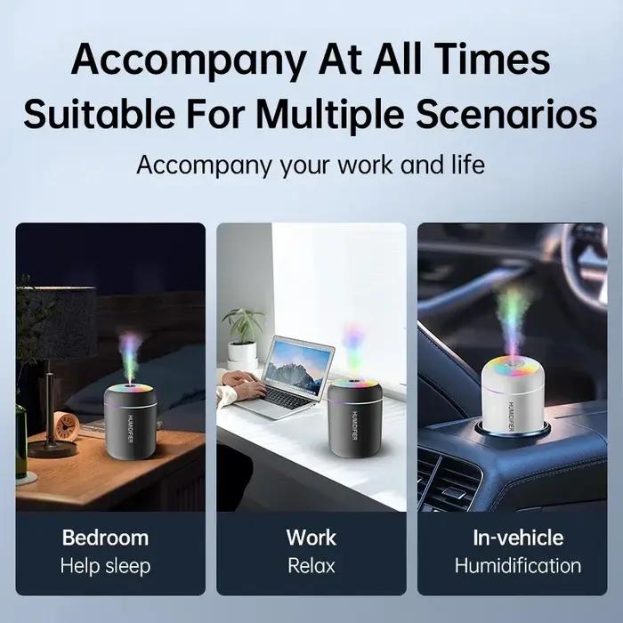 Mini humidificateur d'air Usb, diffuseur d'aromathérapie, purificateur d'huile essentielle, Spray d'