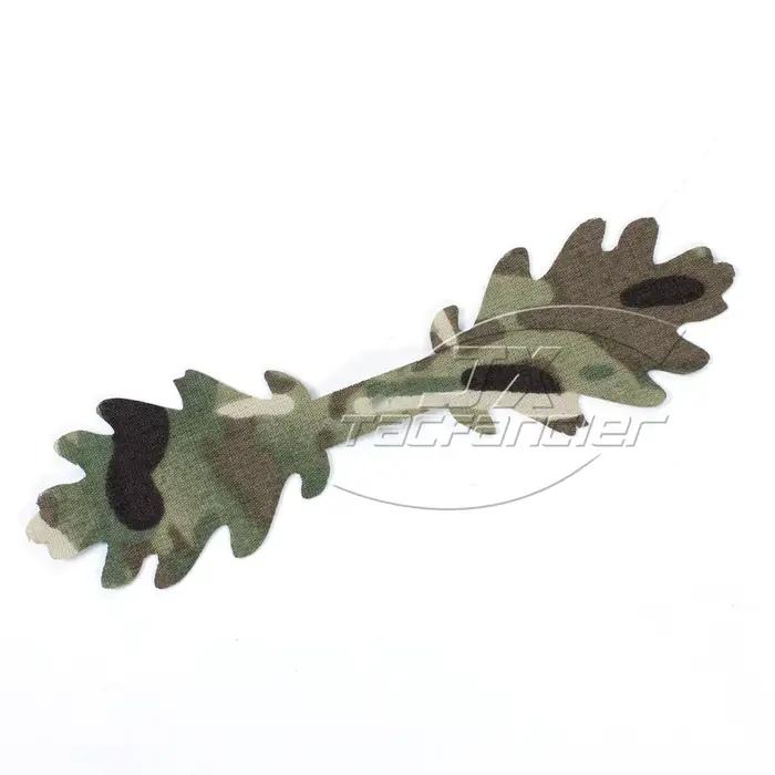 3D Camo Scrim Kit Laser Cut Lead Shape Helmet Scrim Cover Tactical Backpack Deco