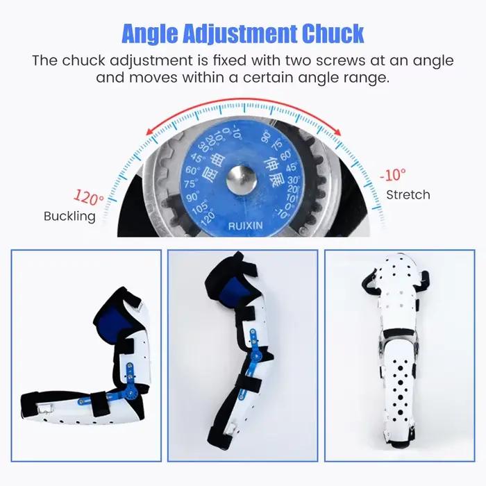 Attelle de soutien d'épaule d'avant-bras en coton et ABS pour protection et réduction de la douleur avec fixation par bande pour une immobilisation précise occasions spéciales et quotidiennes