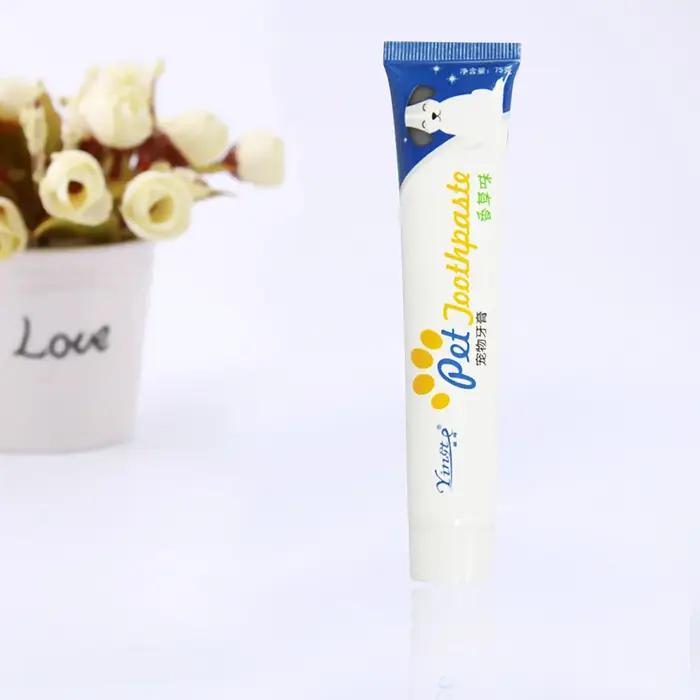 Dentifrice enzymatique pour chiens réduction tartre plaque naturellement comestible pour une bouche fraiche et saine