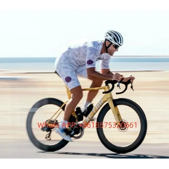 Combinaison de vélo de route pour hommes été ensemble de maillots respirant séchage rapide anti-transpiration confort ajustement parfait pour cyclisme vtt triathlon occasions spéciales