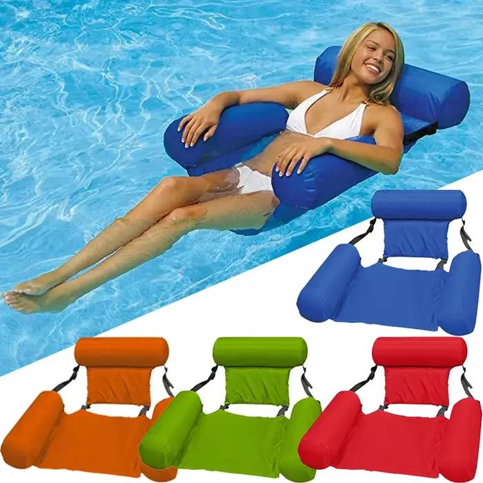 Matelas gonflables eau natation hamac chaises longues piscine jouets de sport tapis flottant jouets