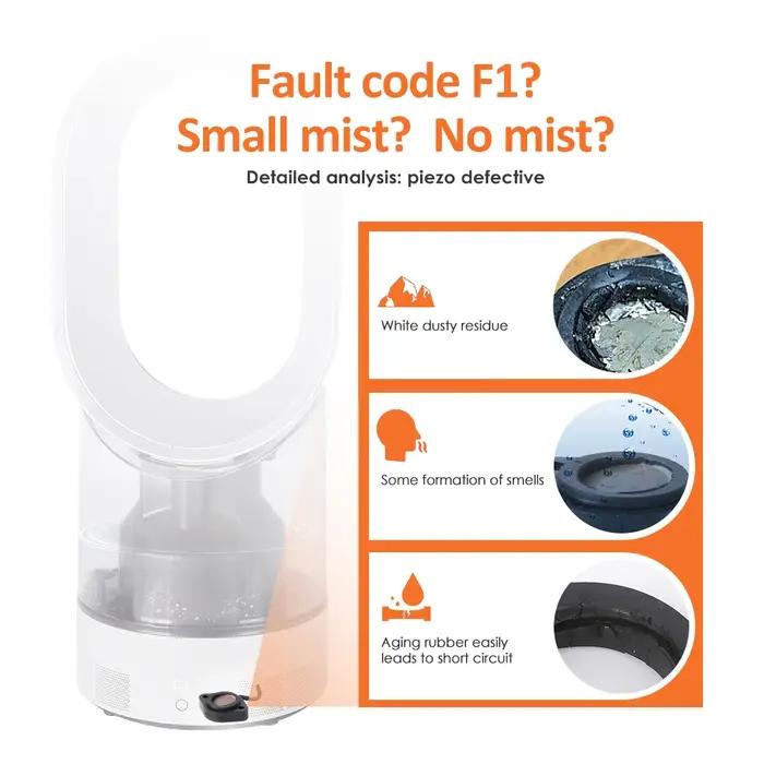 Piezo-électrique de remplacement pour humidificateur d'air Dyson AM10, accessoires compatibles avec