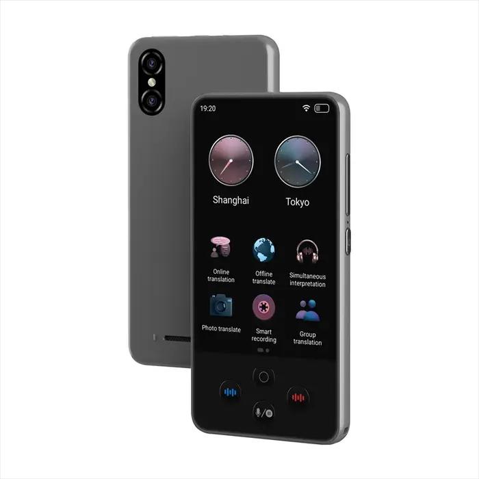 Traducteur portable S85 Pro WiFi 138 langues traduction vocale photo groupe ChatGPT pour voyages de chasse internationaux