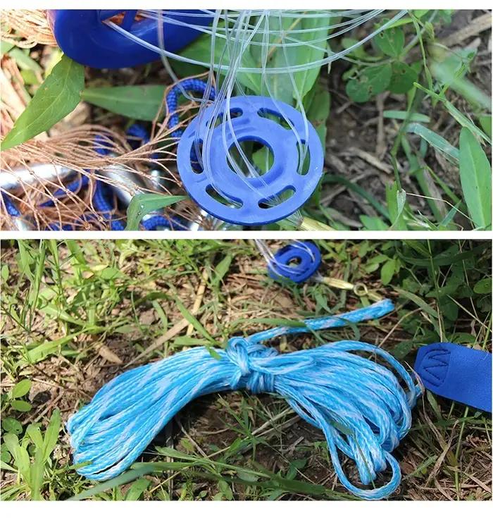 Lawaia ligne multifilament/ligne de pêche monofilament filet moulé réseau de capture de poisson avec