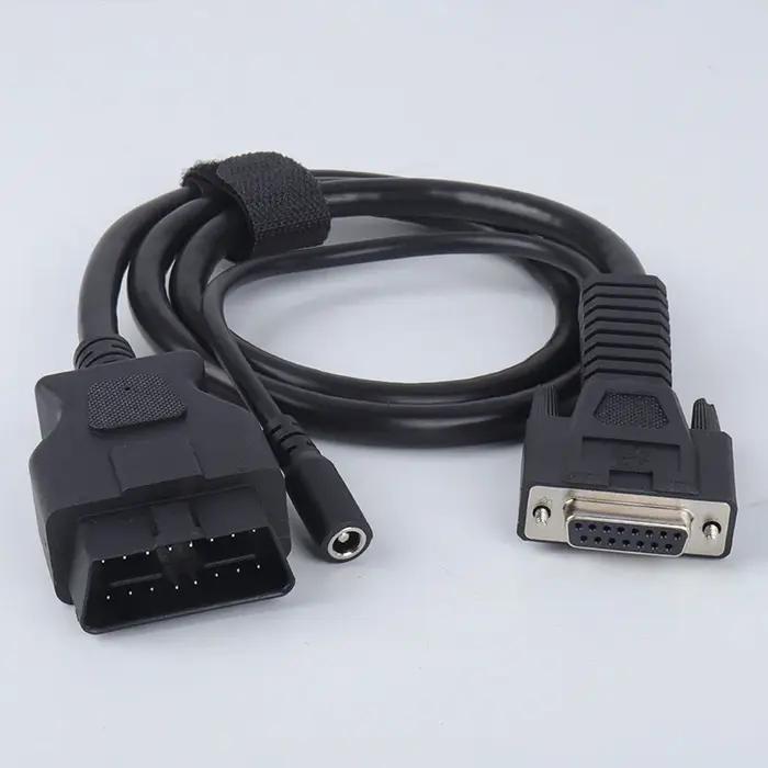 Câble OBD2 16 broches mâle vers DB 15 broches femelle pour Scanner de Diagnostic Efka ligne principa