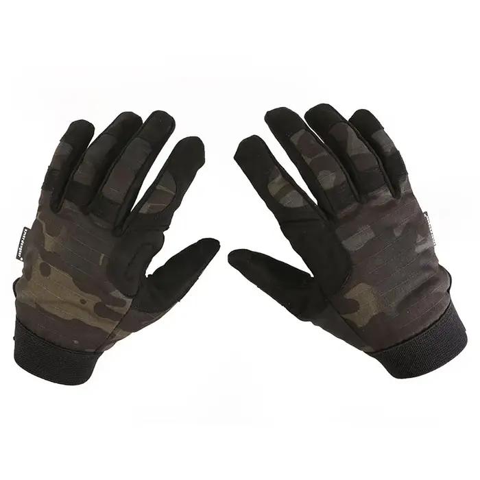 Gants tactiques légers camouflage EmersonGear EM8726 pour chasse, airsoft et combat - Protection complète