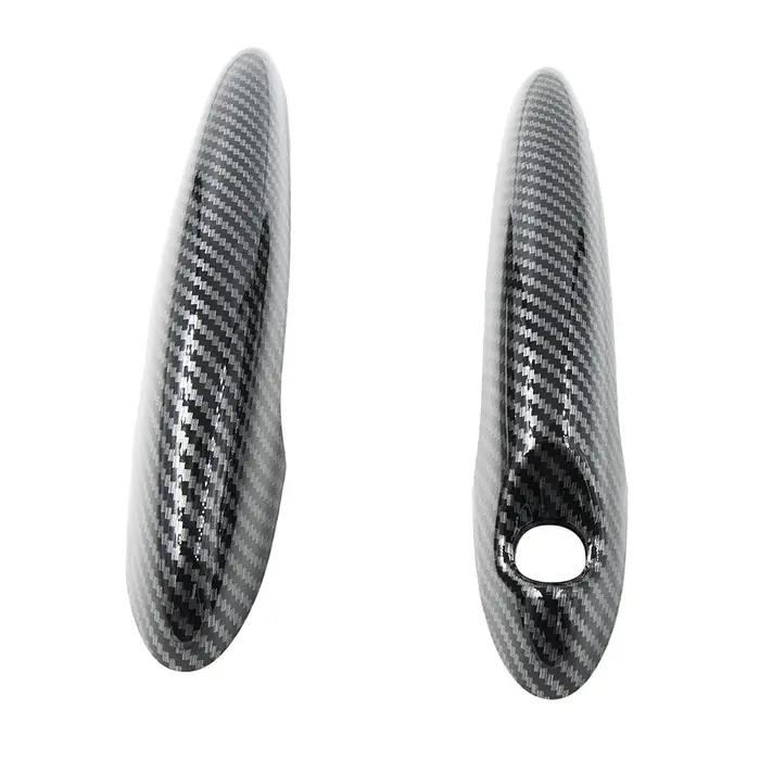 Pour BMW MINI Cooper S R50 R52 R53 R55 R56 R57 R58 R59 R61, couvre-poignée de porte de voiture noir