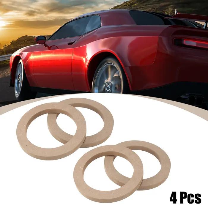 X Autohaux 4 ''5" 6.5 ''universel en bois haut-parleur de voiture caisson de basses montage entretoi