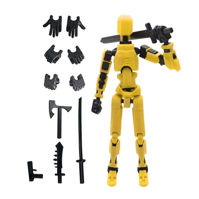 1 pièces 13 articulations Figure articulée mobile poupée factice bricolage assemblage jouet 3D imprimé figurine arrêt