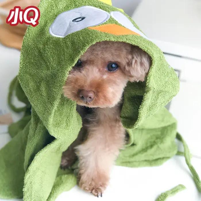 Serviette de séchage ultra-absorbante pour animaux de compagnie