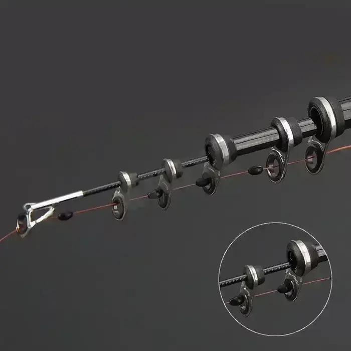 2.7M 3.6M 4.5M 5.4M 6.3M 7.2M canne à pêche télescopique en carbone canne Ultra légère leurre carpe