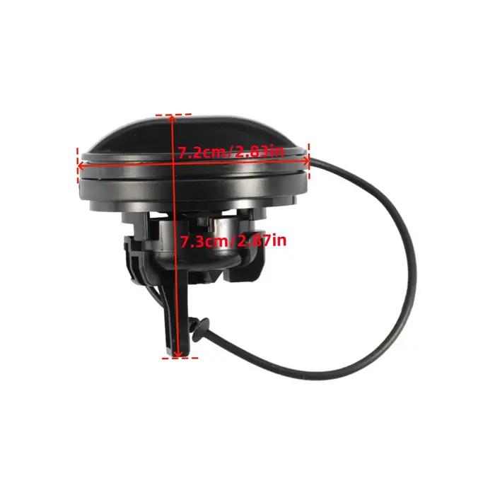 9687552880 Couvercle de bouchon de réservoir d'huile et de carburant de voiture, pour Peugeot et c