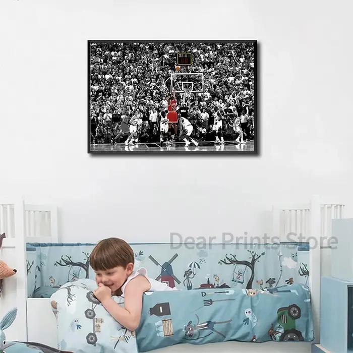 Impressions d'art de photographie de Match de basket-ball