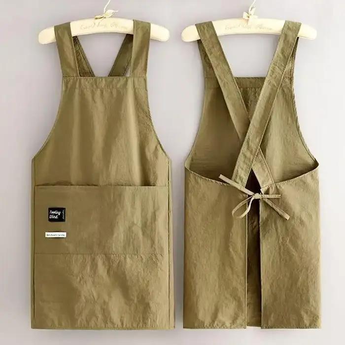 Tablier de Cuisine en Coton et PVC Élégant et Durables Pour Adultes Occasions Spéciales et Travaux Intenses
