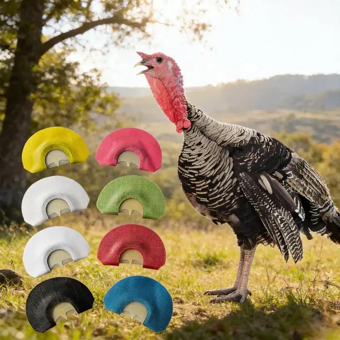 Appel à dinde diaphragme bouche - sifflet portable pour chasseur accessoire de chasse extérieur