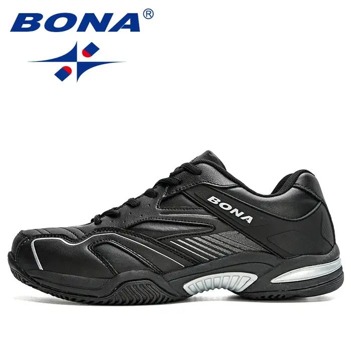 BONA-Chaussures de tennis de table pour hommes, baskets de sport d'intérieur confortables et respira