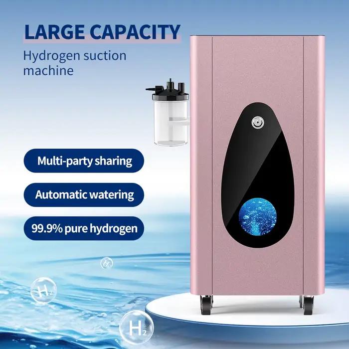 Machine d'Inhalation d'Hydrogène Suyzeko Rose Gold pour Santé et Beauté Usage Domestique Occasions Spéciales