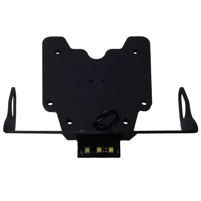 Support de plaque d'immatriculation arrière de moto, avec éliminateur de garde-boue arrière léger po
