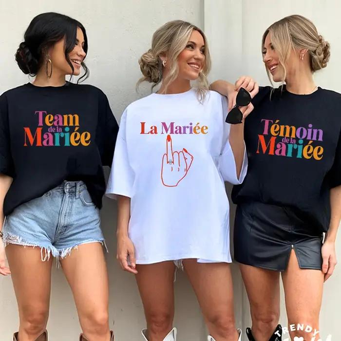 T-shirts d'adieu pour les jeunes femmes