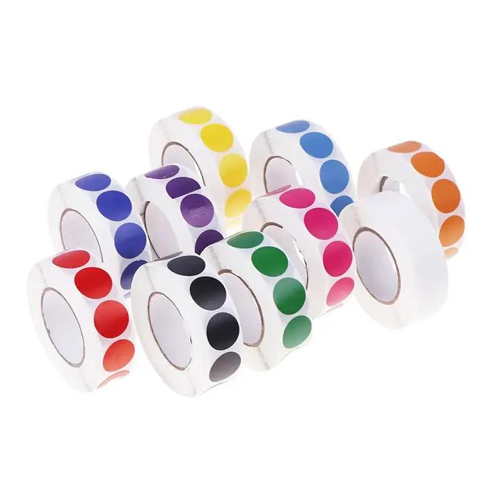 1000 autocollants cibles pour entraînement au tir à l'arc - pastilles colorées 19mm pour améliorer votre précision