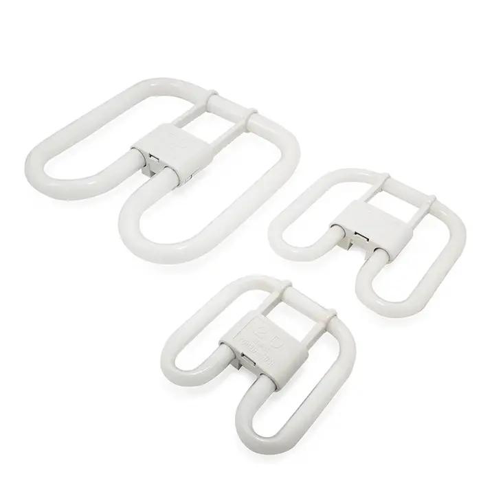 Lampe papillon à quatre broches 220V 2D GR10q 10W 21W 38W, Tube modulateur, ampoule fluorescente tri
