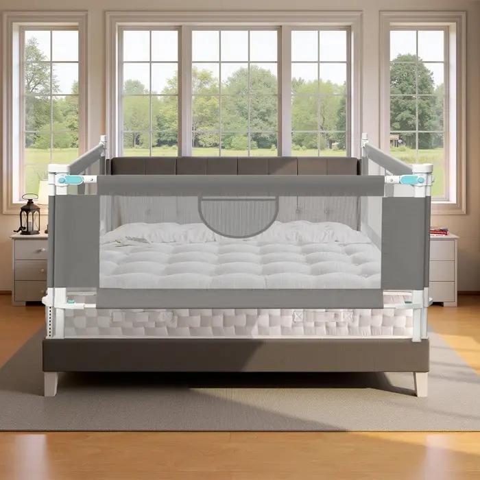 Clôture de lit de bébé 150/180/200cm, Rail de lit de bébé, barrière de lit pour enfants, clôture de