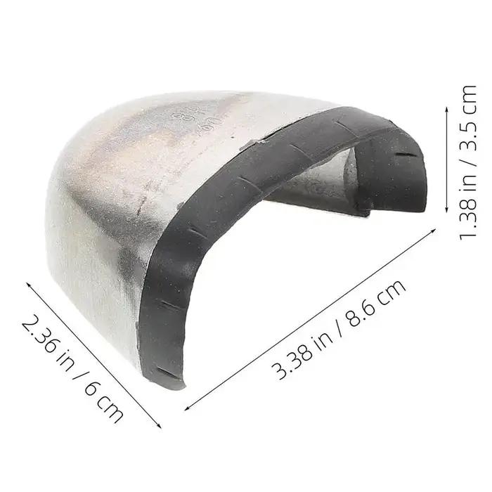 Embout pour bottes de travail couvre-chaussures en acier couvre-chef de pied garde de chaussures de sécurité protecteur de chaussure universel travailleurs Inserts bottes casquettes
