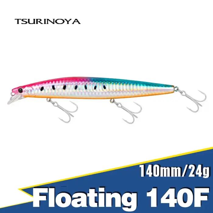 TSURINOYA 140F Ultra-long coulée flottant vairon STINGER 140mm 24g artificiel grand appât dur leurre de pêche