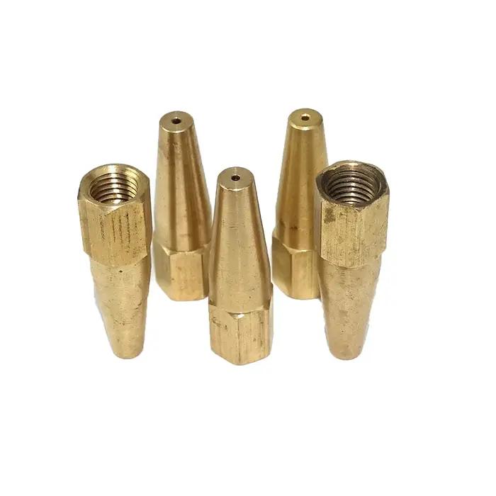 5 pièces pointe de soudage oxygène Propane gaz acétylène M8 pour buse de torche de soudage H01-6