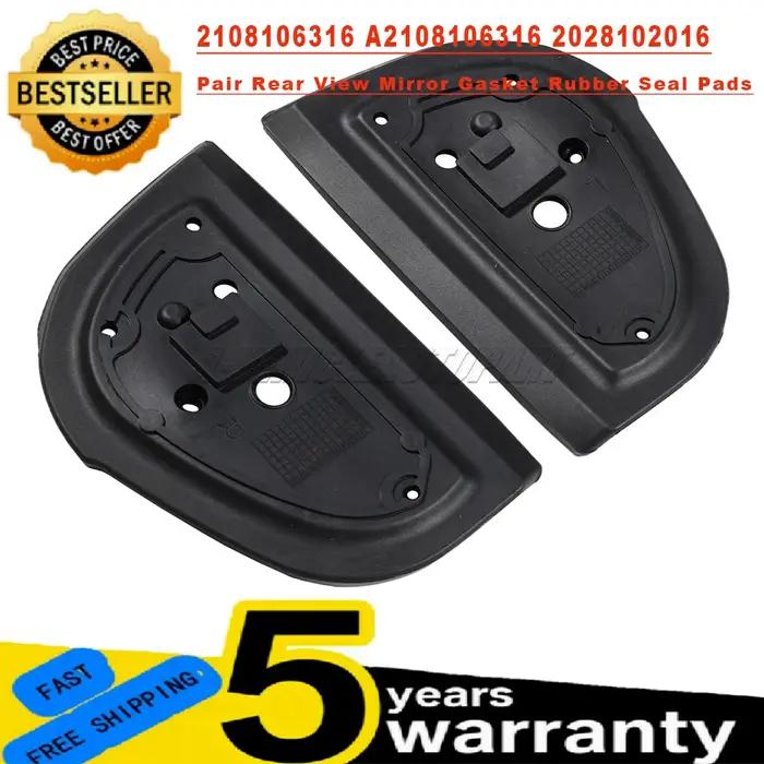 Nouveau 2108106316 pour mercedes-benz W202 S202 W210 S210 1 paire joint de rétroviseur tampons d'éta