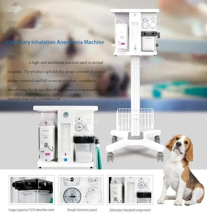 Système d'anesthésie chirurgicale vétérinaire automatique d'utilisation d'animal de machine d'équipement