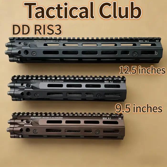 Accessoire de Fusil Tactique Garde-main MK8 Aluminium 6061 Usiné CNC Style M-LOK DD RIS III Pour Précision et Durabilité Occasions Spéciales