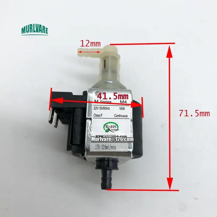 Micro pompe à solénoïde série M M4 176-224 ml/min 22V 16W, pompe à eau pour Machine à repasser suspe